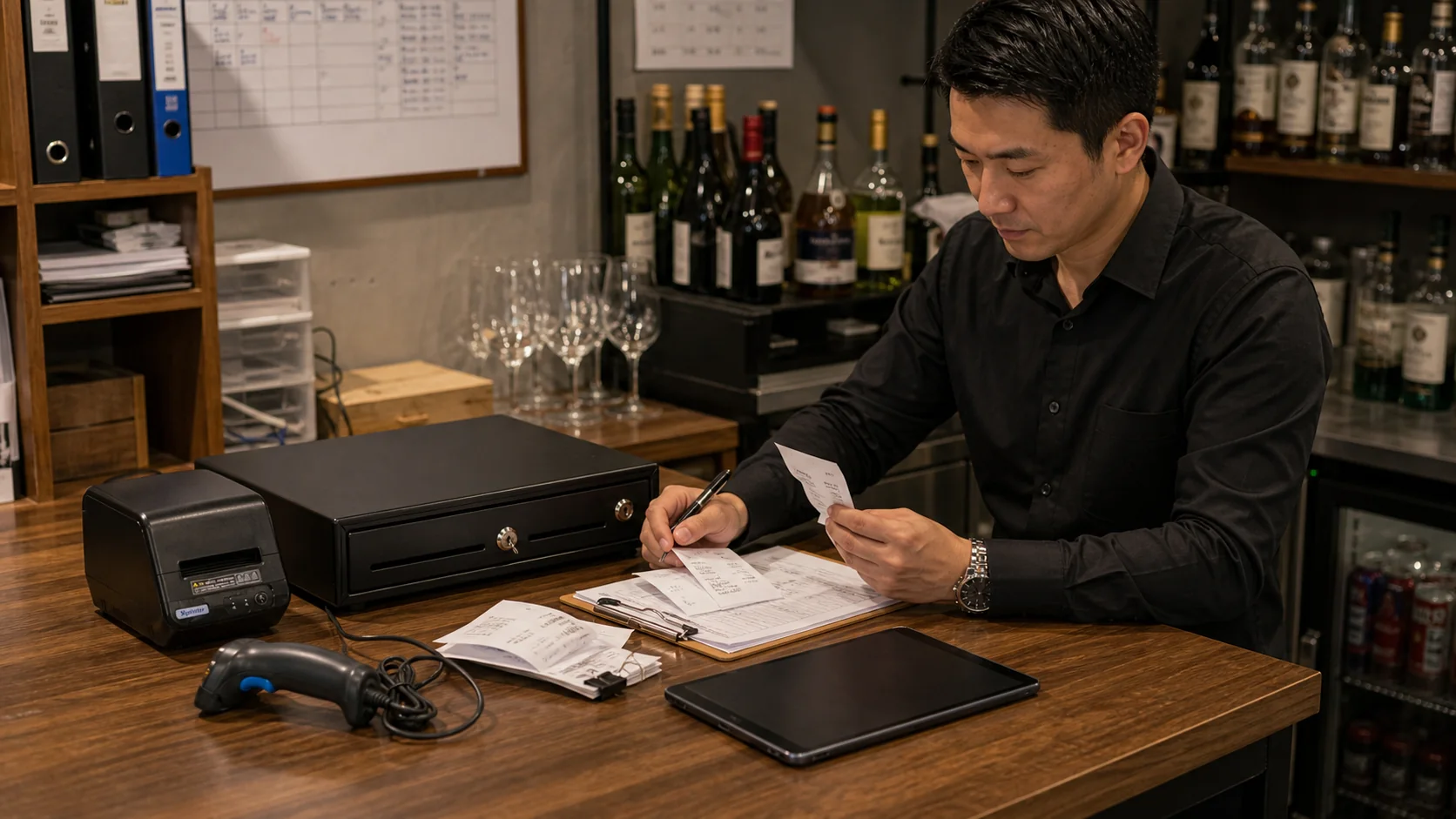 Management oversight for nightclub POS sales and staff activity