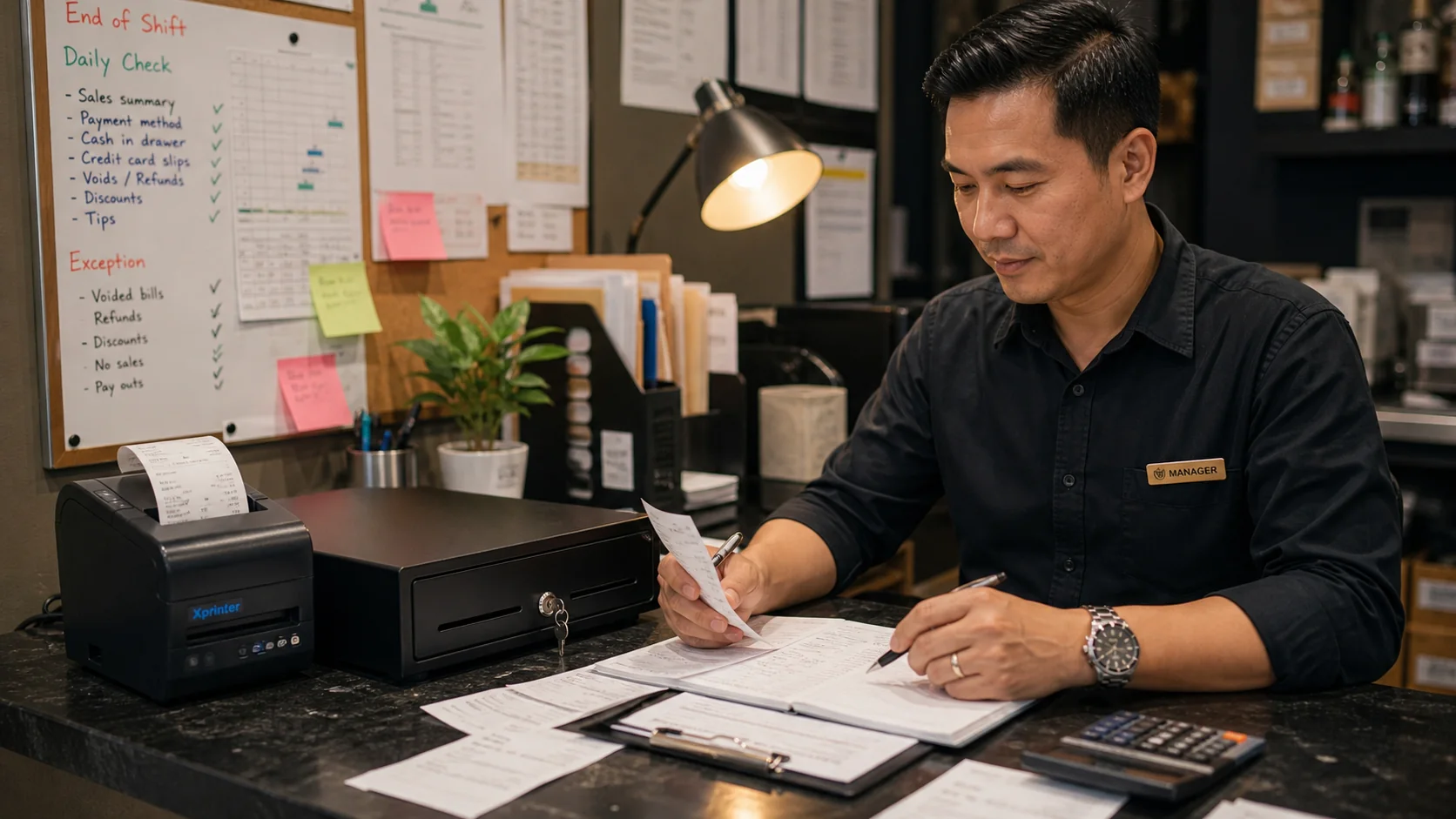 Revenue protection and accountability dashboard in Retail HQ POS